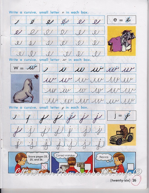 Level 3 Cursive Handwriting, cursive handwriting